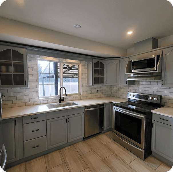 Residential Construction page - Kitchen Renovation background image