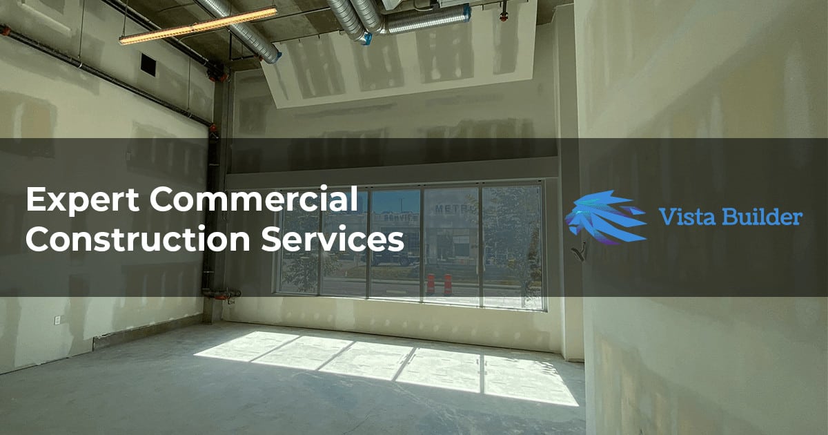 Vista Builder Commercial Construction Services page featured image